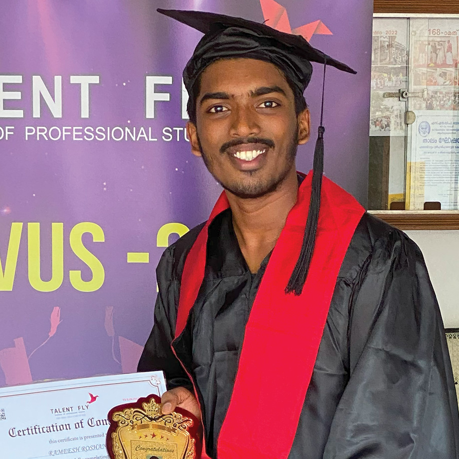 Rameesh Roshan — TalentFly Institute Kochi Placement